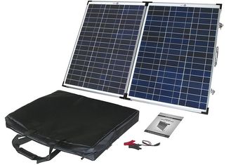 o Portable 60W poli que dobra os painéis solares anodizou o quadro da liga de alumínio