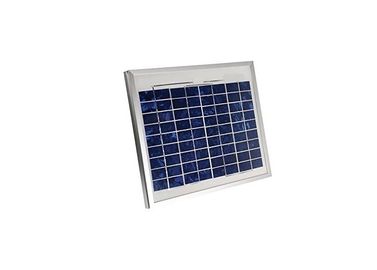Quadro de alumínio da célula solar do painel solar de 10 watts que carrega para a luz de acampamento solar