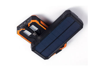 Micro Portable do porta usb carregador de bateria solar de 12 volts Dustproof e Crashproof