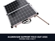 jogos de acampamento de vidro dobráveis dos painéis solares de 160W 200W 400w