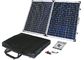 o Portable 60W poli que dobra os painéis solares anodizou o quadro da liga de alumínio