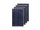 os painéis solares policristalinos de 260w picovolt que carregam o hotel da bateria 24v aquecem o abastecimento de água