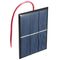 O gramado solar de DIY ilumina o painel solar de resina de cola Epoxy com a bomba de água solar pequena