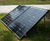 painéis solares dobráveis solares exteriores de 120W 200W, painéis solares de dobramento portáteis para acampar