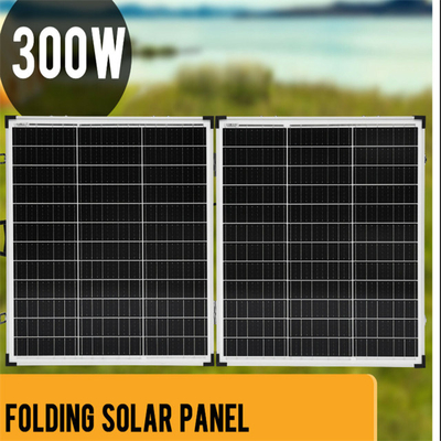 jogos de acampamento de vidro dobráveis dos painéis solares de 250W 300W 400w