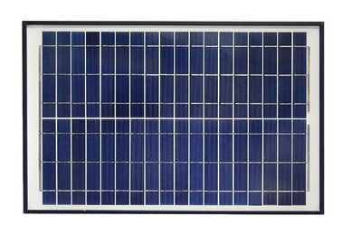 12V painel solar azul, painel solar do silicone policristalino com agrafo
