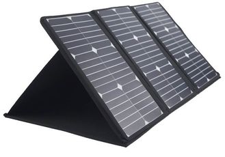 O preto dobrável picovolt solar do painel solar almofada o quadro do alumínio da espessura de 30mm*25mm