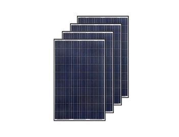 os painéis solares policristalinos de 260w picovolt que carregam o hotel da bateria 24v aquecem o abastecimento de água