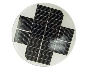 Dimensão redonda do OEM do painel solar do tamanho pequeno com eficiência de conversão alta do módulo