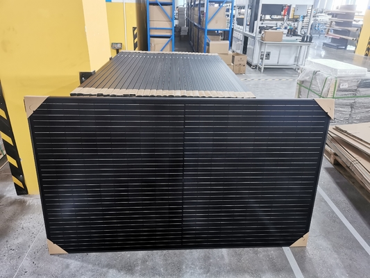 comprar IP65 mono painel solar preto completo impermeável 450w 455w 460w online manufacture