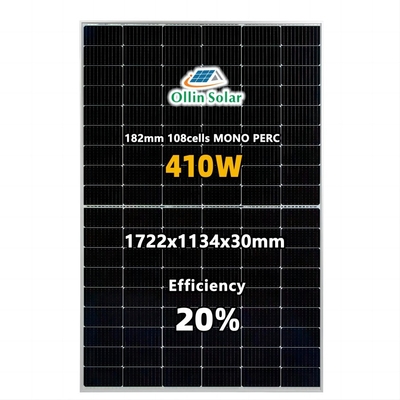 comprar Mono painel solar fotovoltaico preto completo de Perc 9bb picovolt para o sistema solar da casa online manufacture