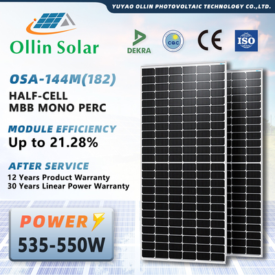 comprar painel solar Monocrystalline 182mm de 144 células 10bb mono 560W do módulo 560W online manufacture