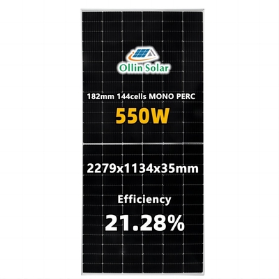 comprar Painel solar Monocrystalline 182mm 10bb 545W 550W 560W da meia pilha da casa online manufacture