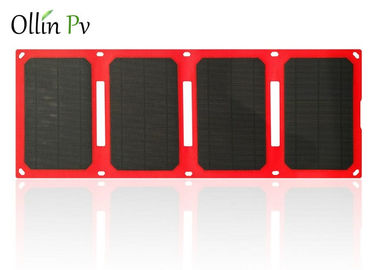 comprar Fácil leve o dispositivo de carregamento fotovoltaico móvel vermelho da dobra solar do saco 4 do carregador online manufacture