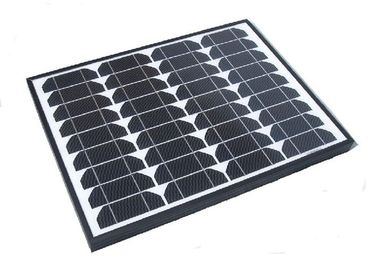 comprar Painéis solares Monocrystalline do quadro preto de 60 watts para o carregador de bateria 12v fora da grade online manufacture