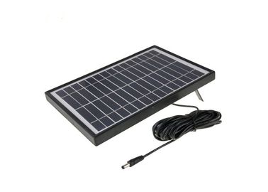 comprar Eficiência de conversão alta do módulo do quadro do metal do preto da célula solar do painel solar de 5 watts online manufacture
