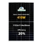 Mono painel solar fotovoltaico preto completo de Perc 9bb picovolt para o sistema solar da casa