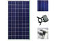 Painéis solares do silicone da energia limpa 260 watts, painéis solares do preto do sistema home
