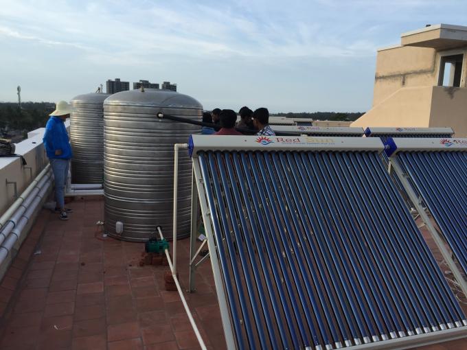 Não sistema de aquecimento de água do painel solar do Ul do Ce da pressão 4