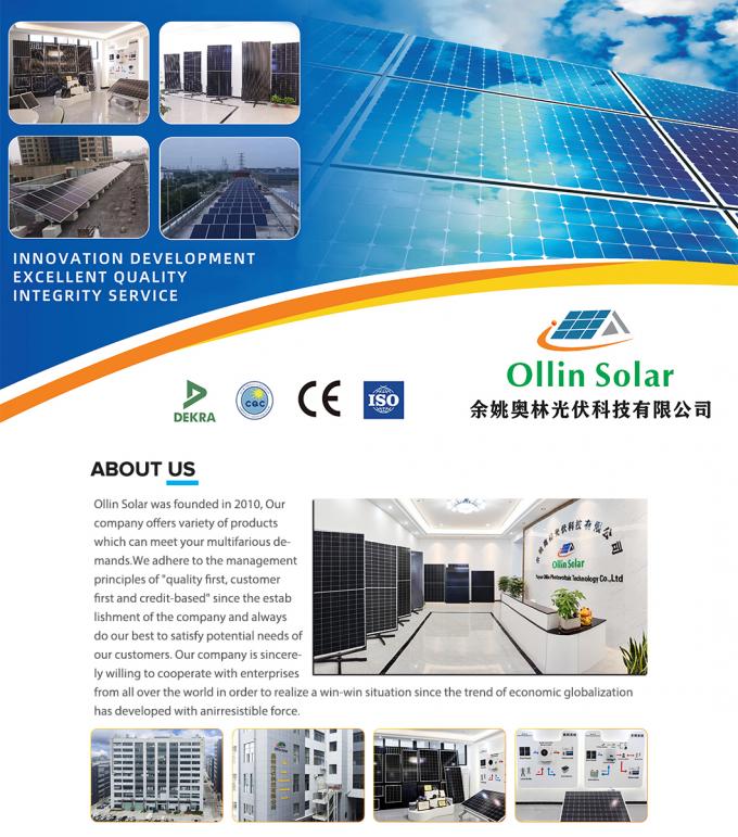 painel solar 545W 550W 560W da mono meia pilha 10bb para o sistema solar da casa 3