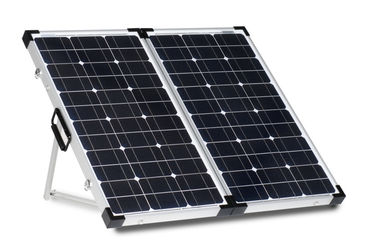 Folha branca fechamento do painel solar de 80 watts e quadro anodizado punho da liga de alumínio