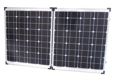 Painel solar dobrável 100w da operação fácil para a fonte de alimentação da casa da emergência