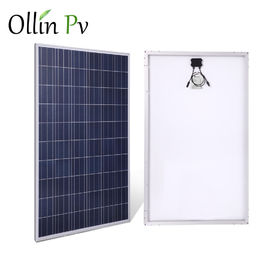 Painel solar policristalino poderoso com obscuridade plástica do quadro - azul de 250 watts