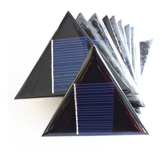 O quadrado do hexágono do triângulo dá forma ao painel solar 1w 3w 5w de resina de cola Epoxy 5v 0